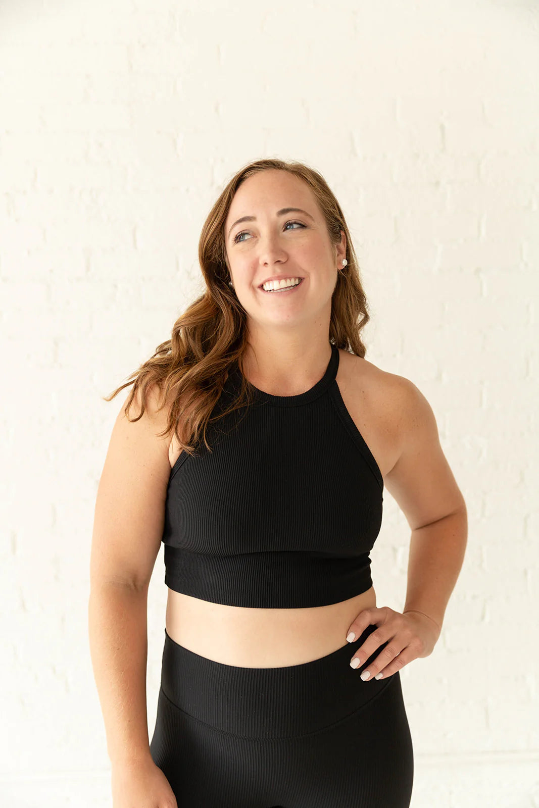 Rib Cropped Shelf Tank – The Exchange Running Collective
