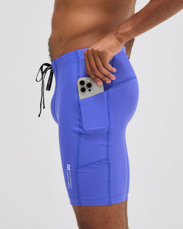 Bandit Superbeam™ 7 Pocket Half Tights - Deep Peri Blue