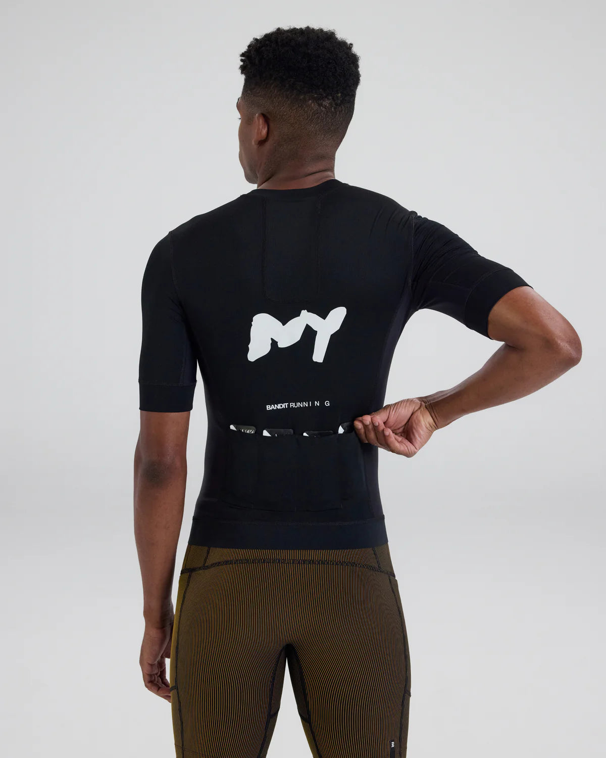 Ares™ Two-Way Zip Performance Tee - Black