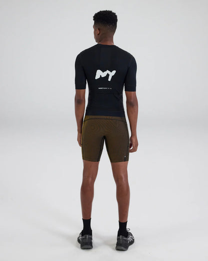 Ares™ Two-Way Zip Performance Tee - Black