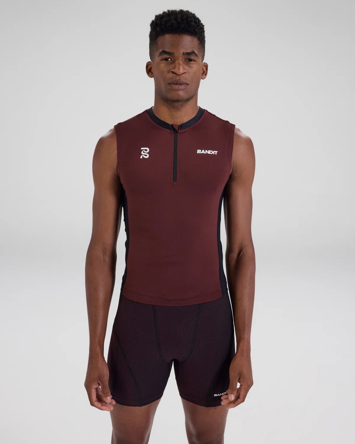 Ares™ & Superbeam™ Distance Sleeveless Quarter Zip - Fig
