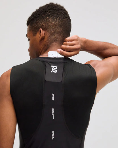 Ares™ Sleeveless Quarter Zip Distance Tank - Black