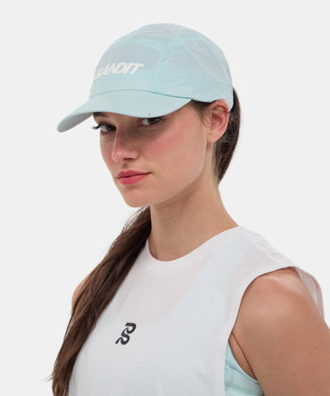 Bandit Speed Nylon Run Hat - Minty Blue