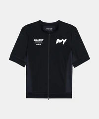 Ares™ Two-Way Zip Performance Tee - Black