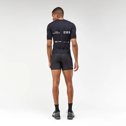 Ares Flex™ Men's Two-Way Zip Performance Tee - Black