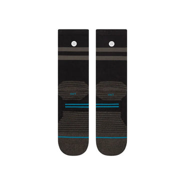 Black Franchise Crew Sock - Ultralight Cushion