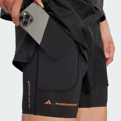 H.Koumori Running 2-In-1 Men's Shorts