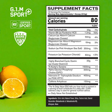 G.1.M Sport+ / Endurance Pre-Workout