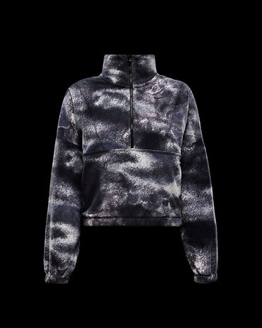 Women’s Thermal-FIT Oversized 1/2 - Zip Fleece Printed top