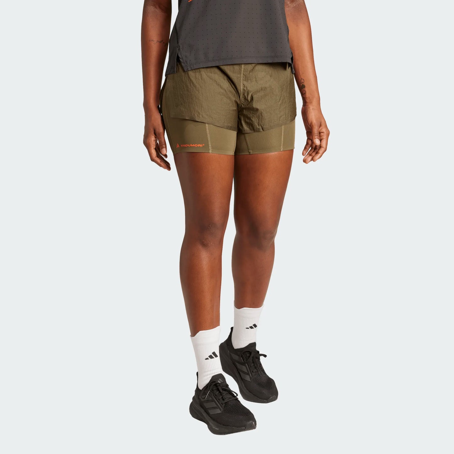 H.Koumori Running 2-In-1 Women's Shorts