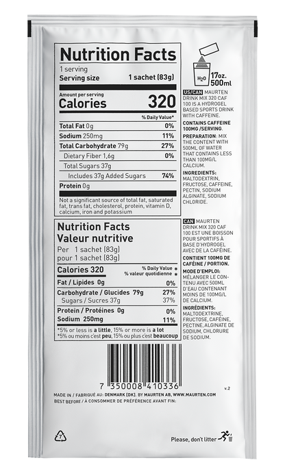 Drink Mix 320 Caf 100 Single