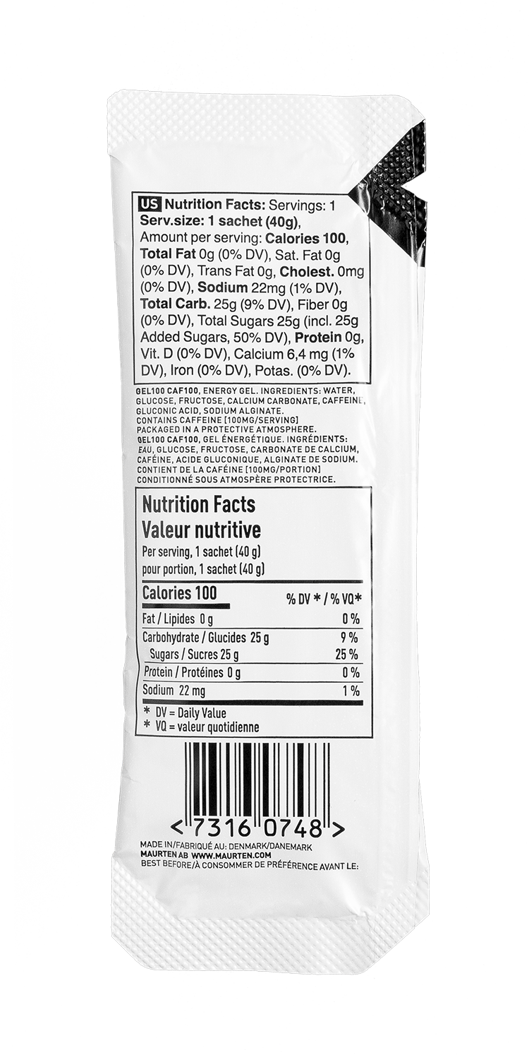 Gel 100 Caf 100 Single