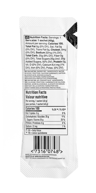 Gel 100 Caf 100 Single